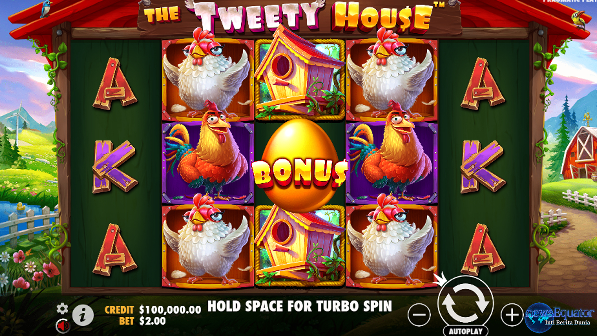 Daftar Slot Gacor Buka Peluang Menang di The Tweety House
