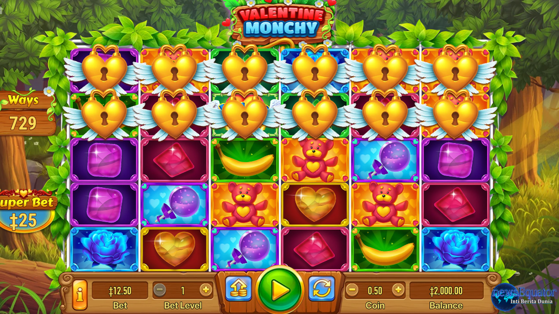 Valentine Monchy: Siap Jatuh Cinta dengan Cuan di Rtp8000