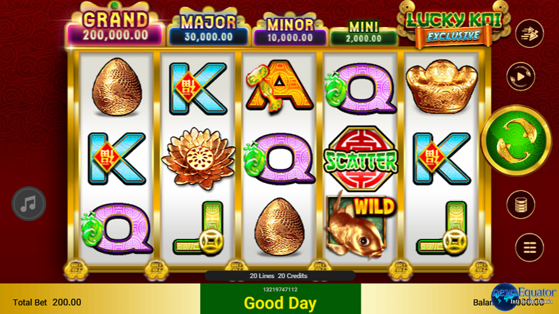 Rtp8000 Membantu Menang Lebih Besar di Lucky Koi Exclusive