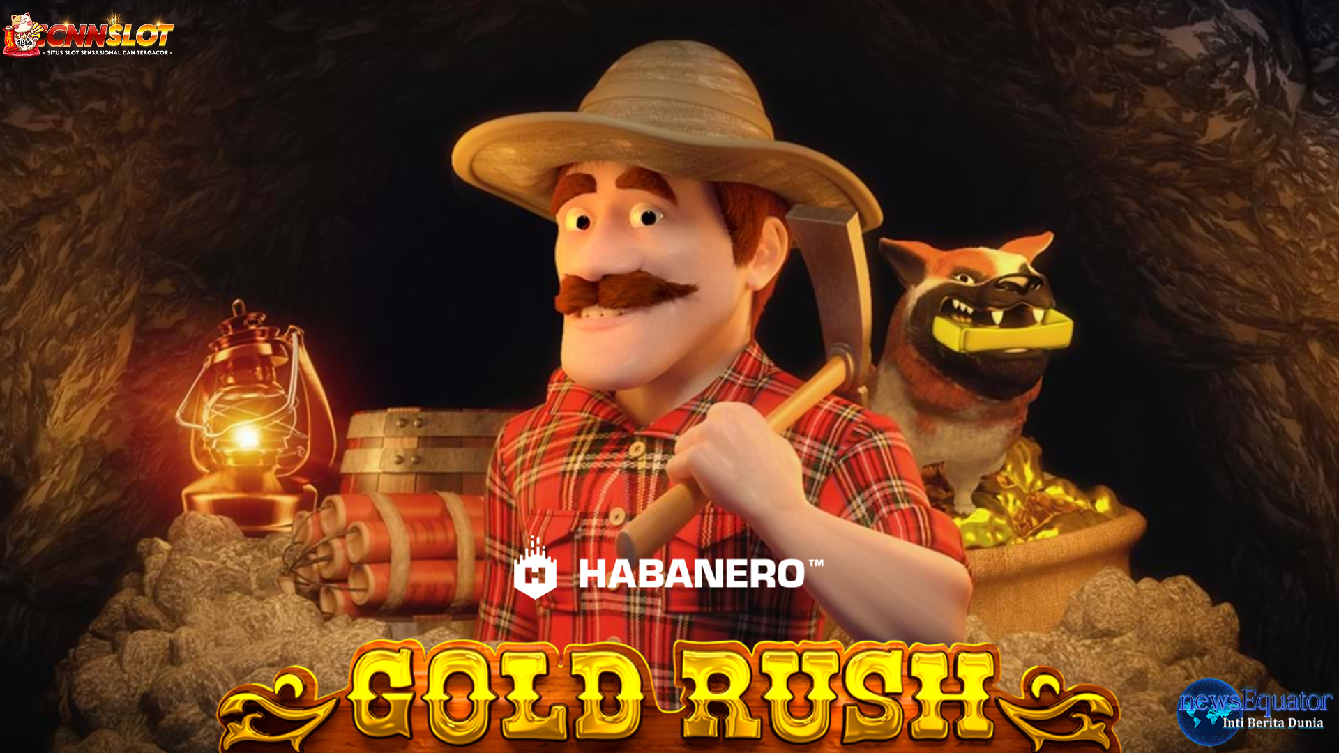 Dompet Tebal Main Gold Rush di Cnnslot Pasti Gampang Menang