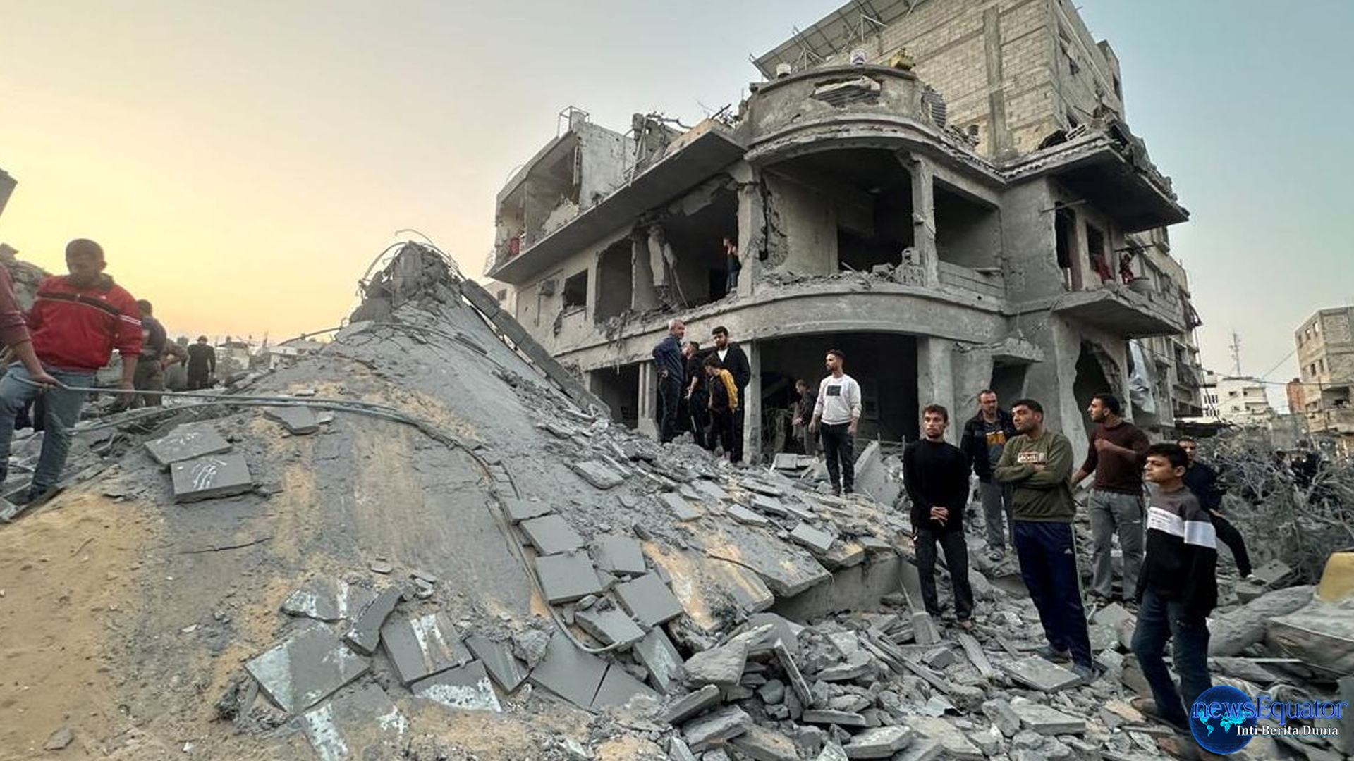 Serangan Mematikan Israel Tewaskan 10 Anak Kelaparan di Gaza