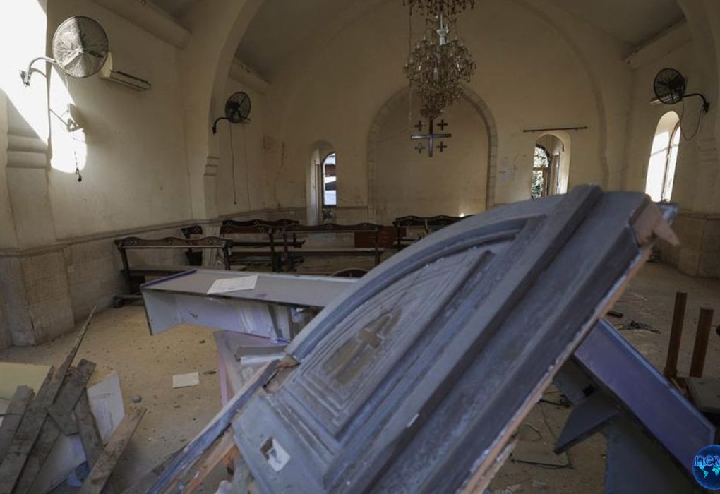 Bom di Gaza: Satu-satunya Gereja Katolik Hancur, 3 Tewas