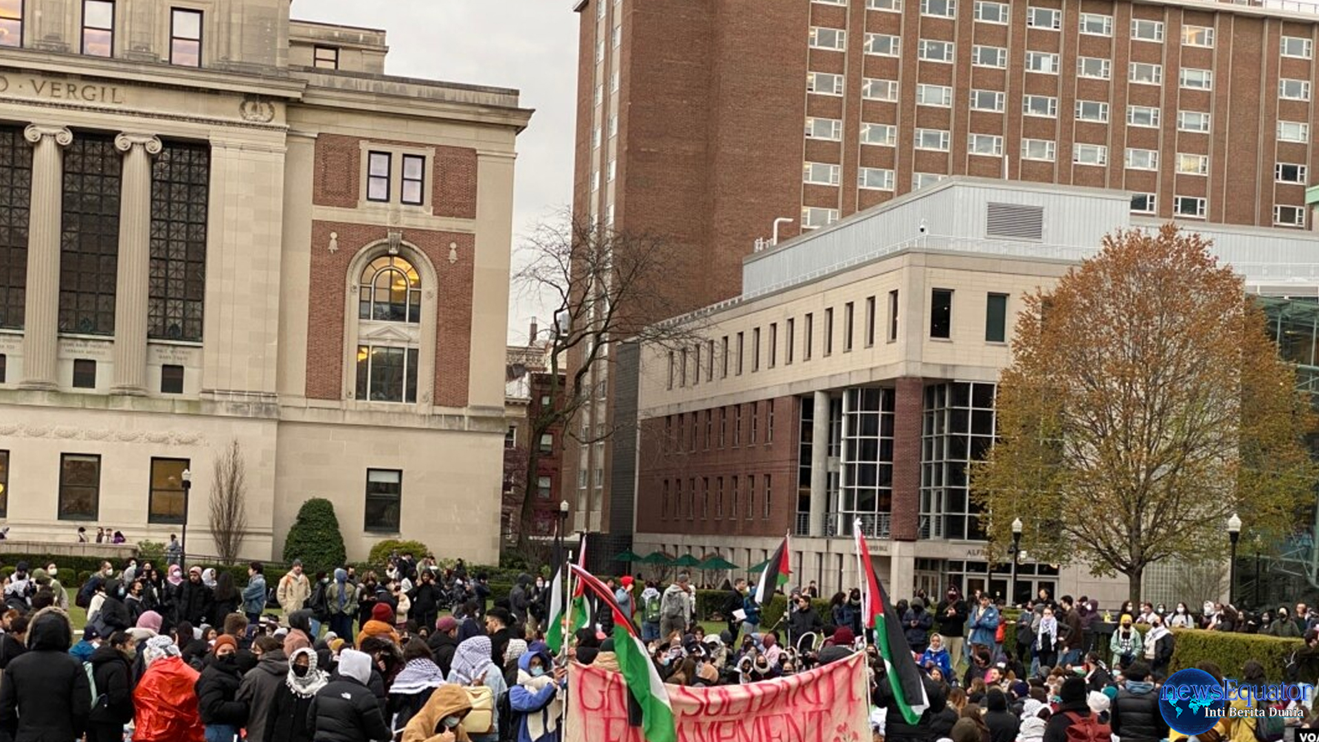 Kontroversi Demo Anti-Israel di Columbia, 80 Mahasiswa Diskors