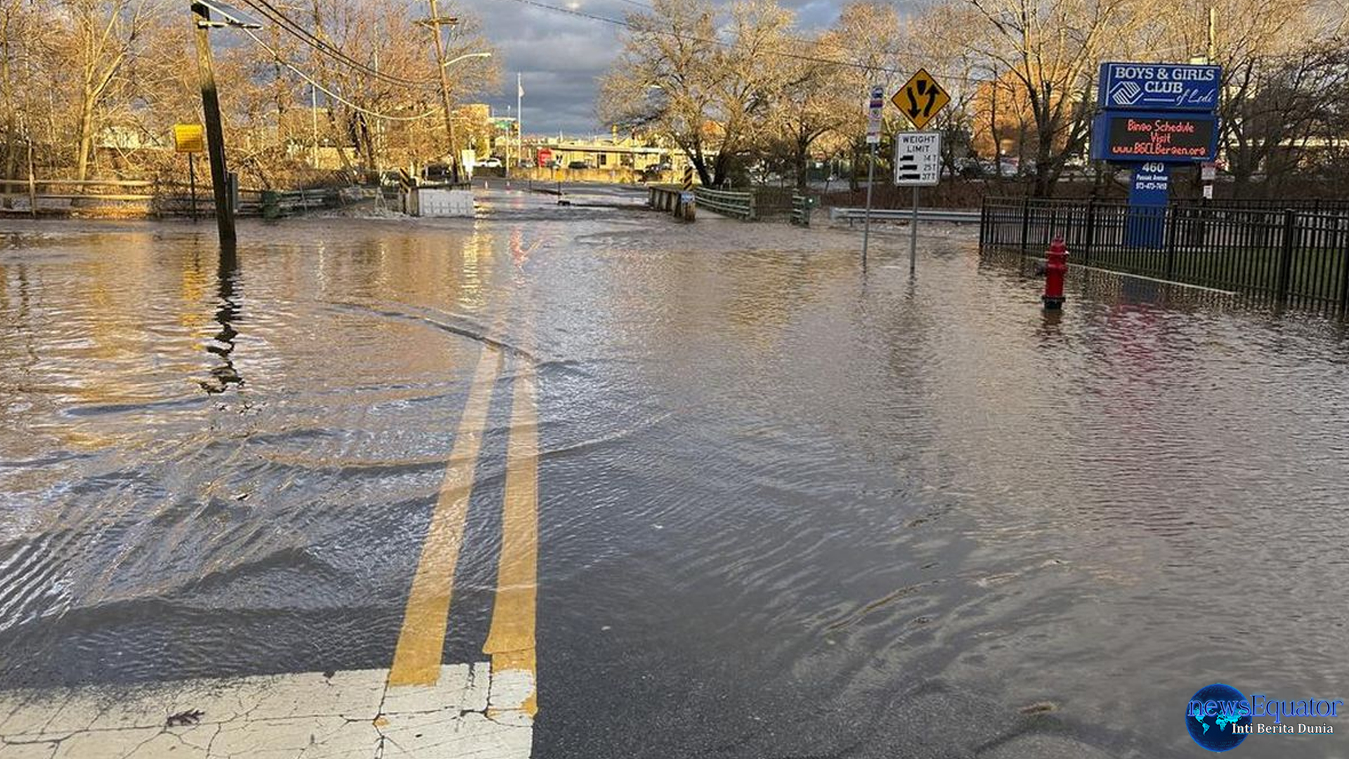 New Jersey Kacau Akibat Banjir Bandang, 2 Nyawa Melayang