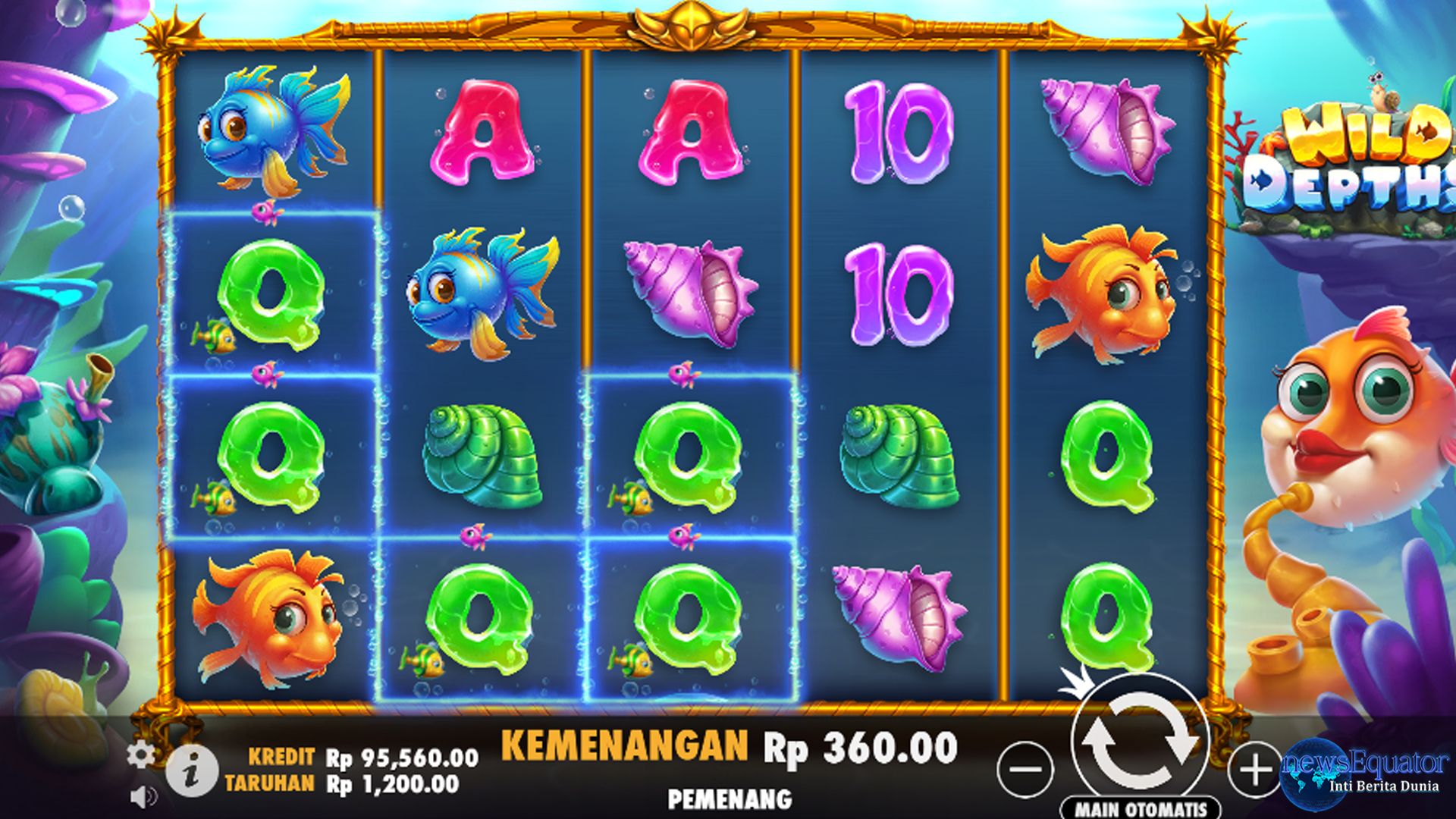 Ruby8000 Wild Depths Guyur Jackpot Jelas Berlimpah Ruah