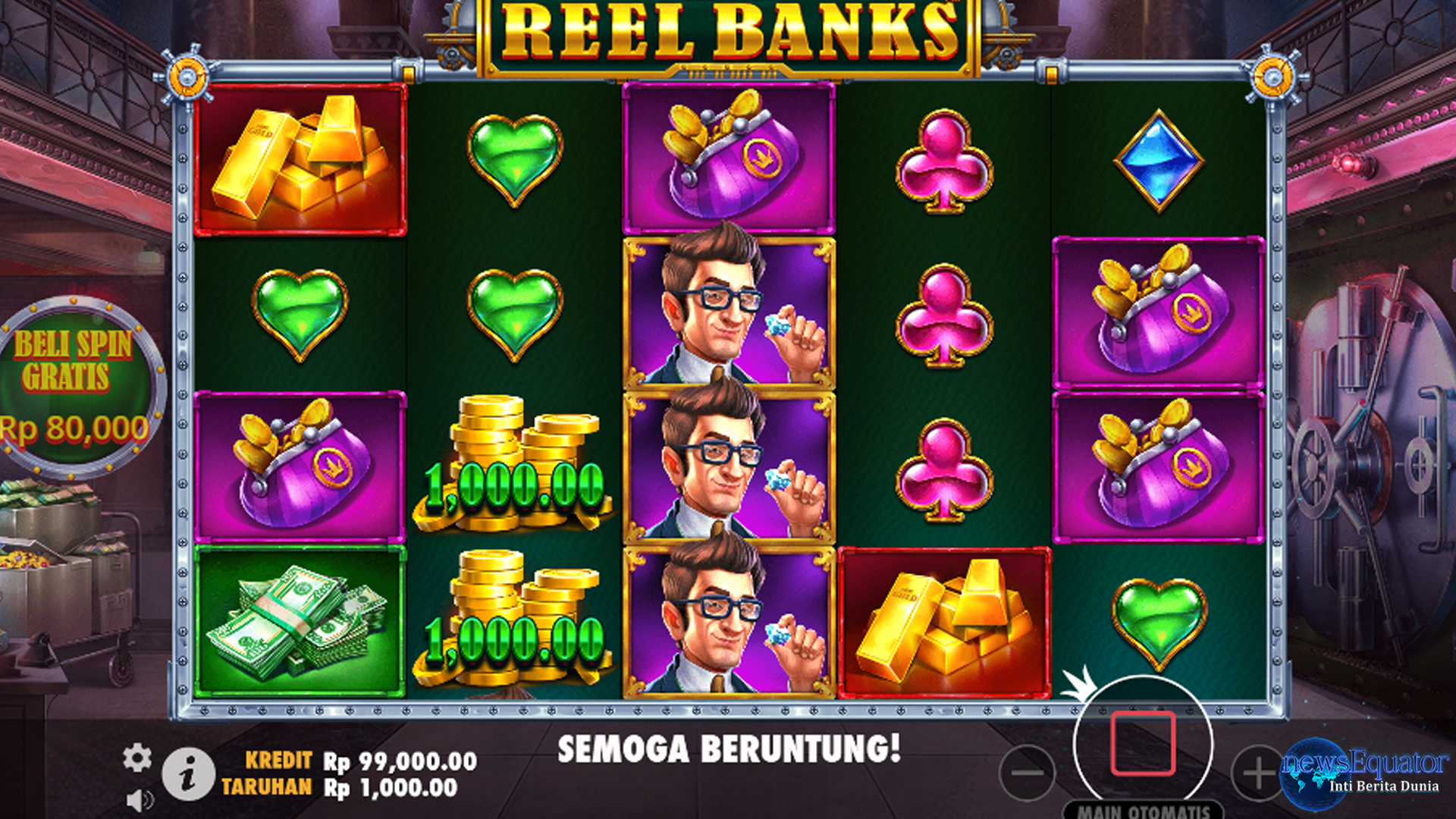 Ruby8000 Bikin Heboh! Slot Reel Banks Kasih Jackpot Bombastis