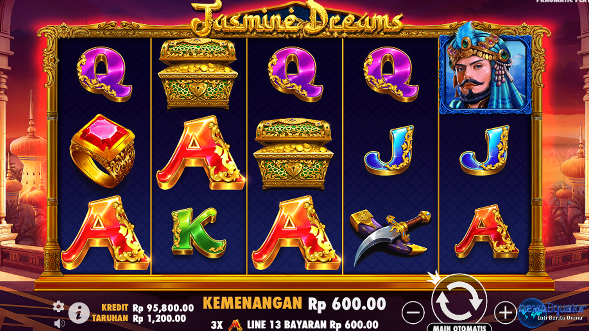 Rtp8000 Jadi Jaminan Jackpot Saat Bermain Jasmine Dreams