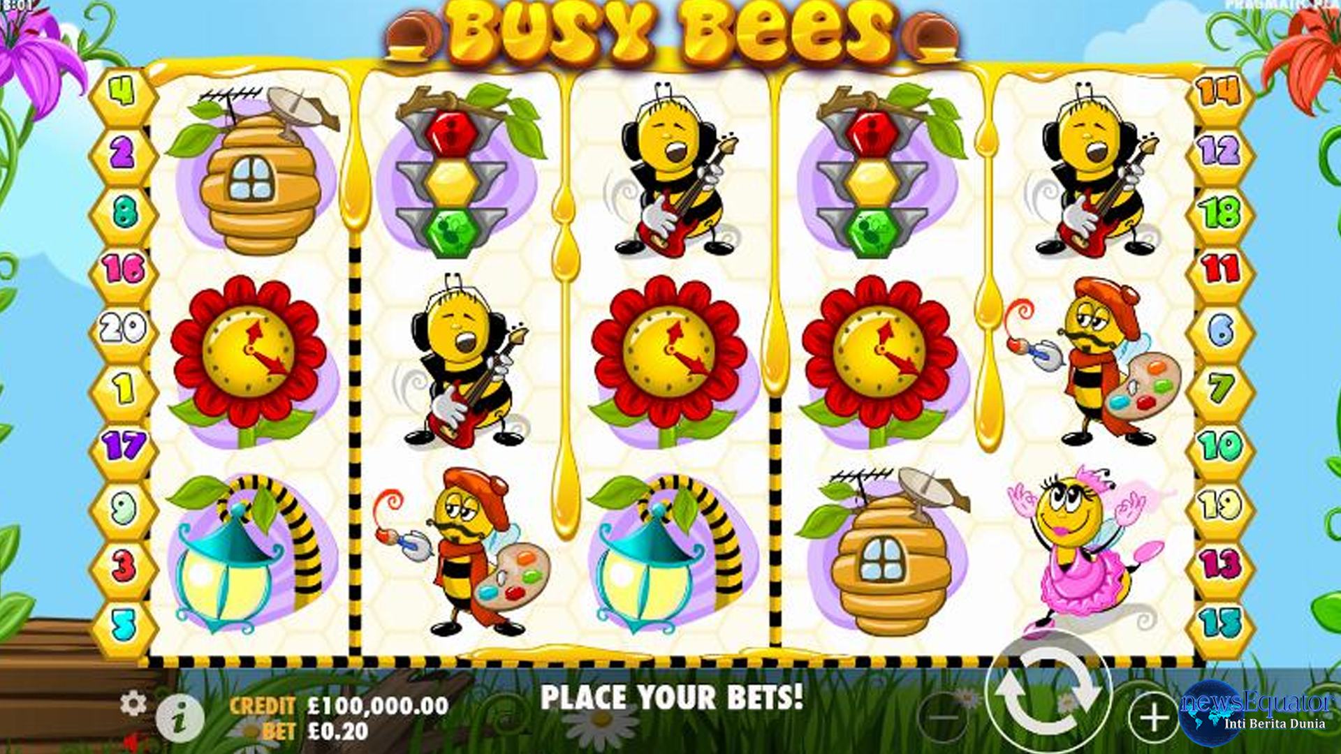 Slot Gacor Busy Bees di Cnnslot Berikan 5 Pengalaman Baru