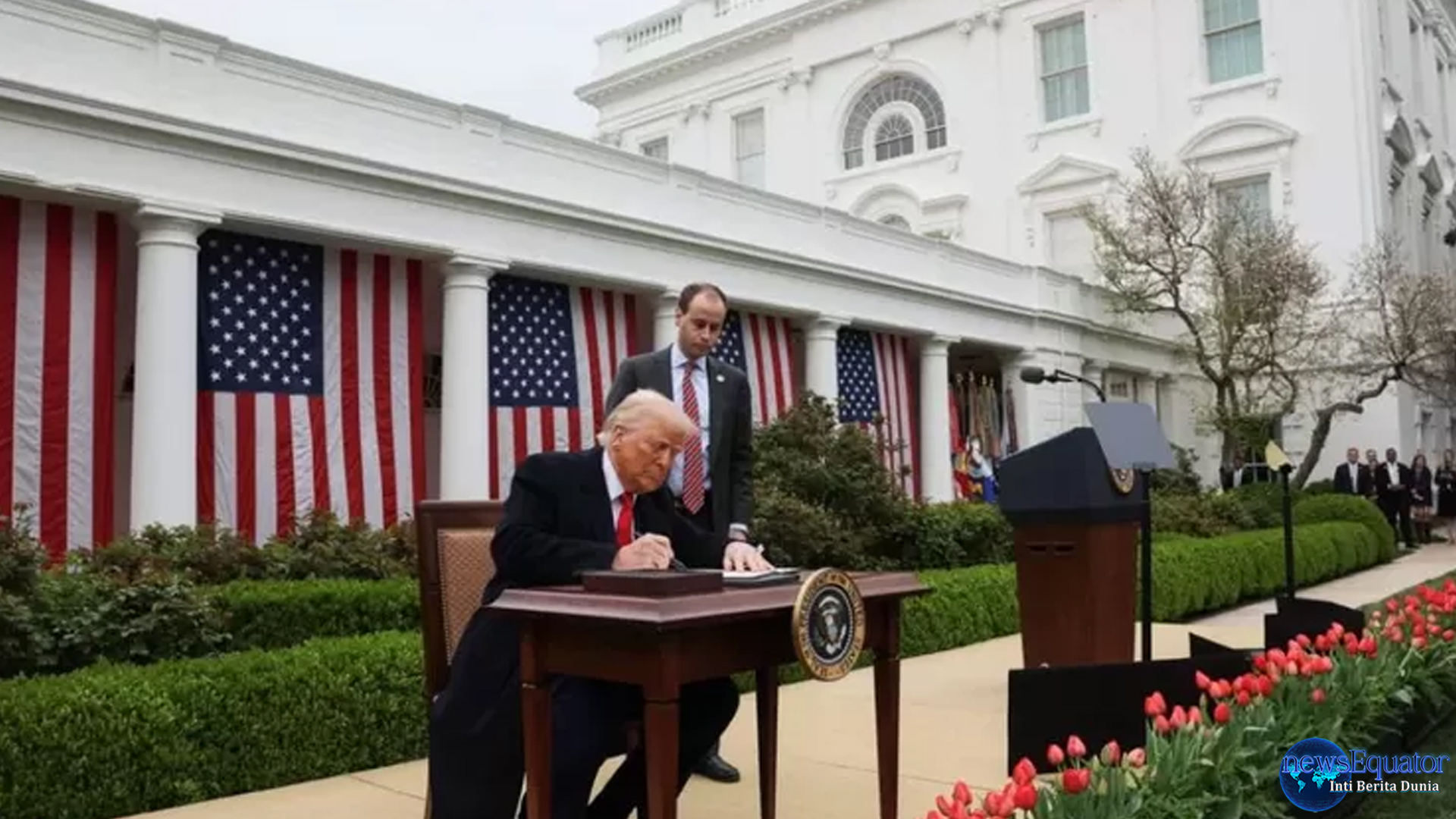 Ballroom Baru Rp3,2 T Trump Bikin Inovasi di Gedung Putih