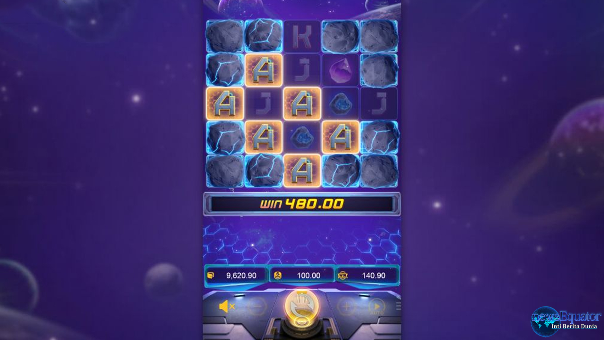 Cnnslot Tembus Jackpot Slot Online lewat Galactic Gems 5 kali