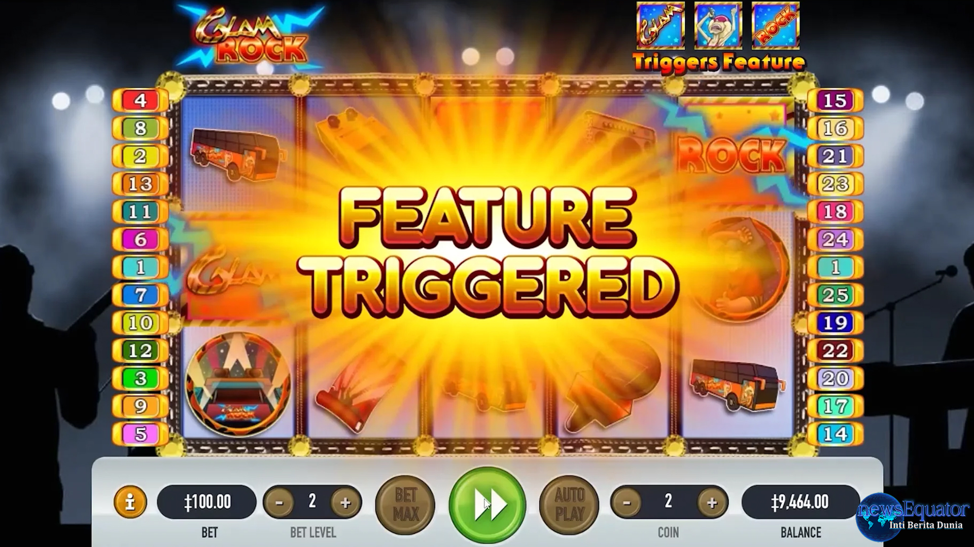 Nikmati Glam Rock Slot Online dengan 5 Sisi Menarik di Cnnslot