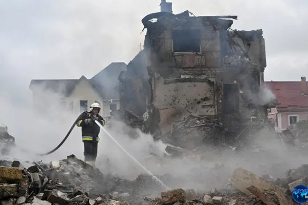Kejadian Tragis di Kyiv: 4 Tewas Akibat Ratusan Drone Rusia
