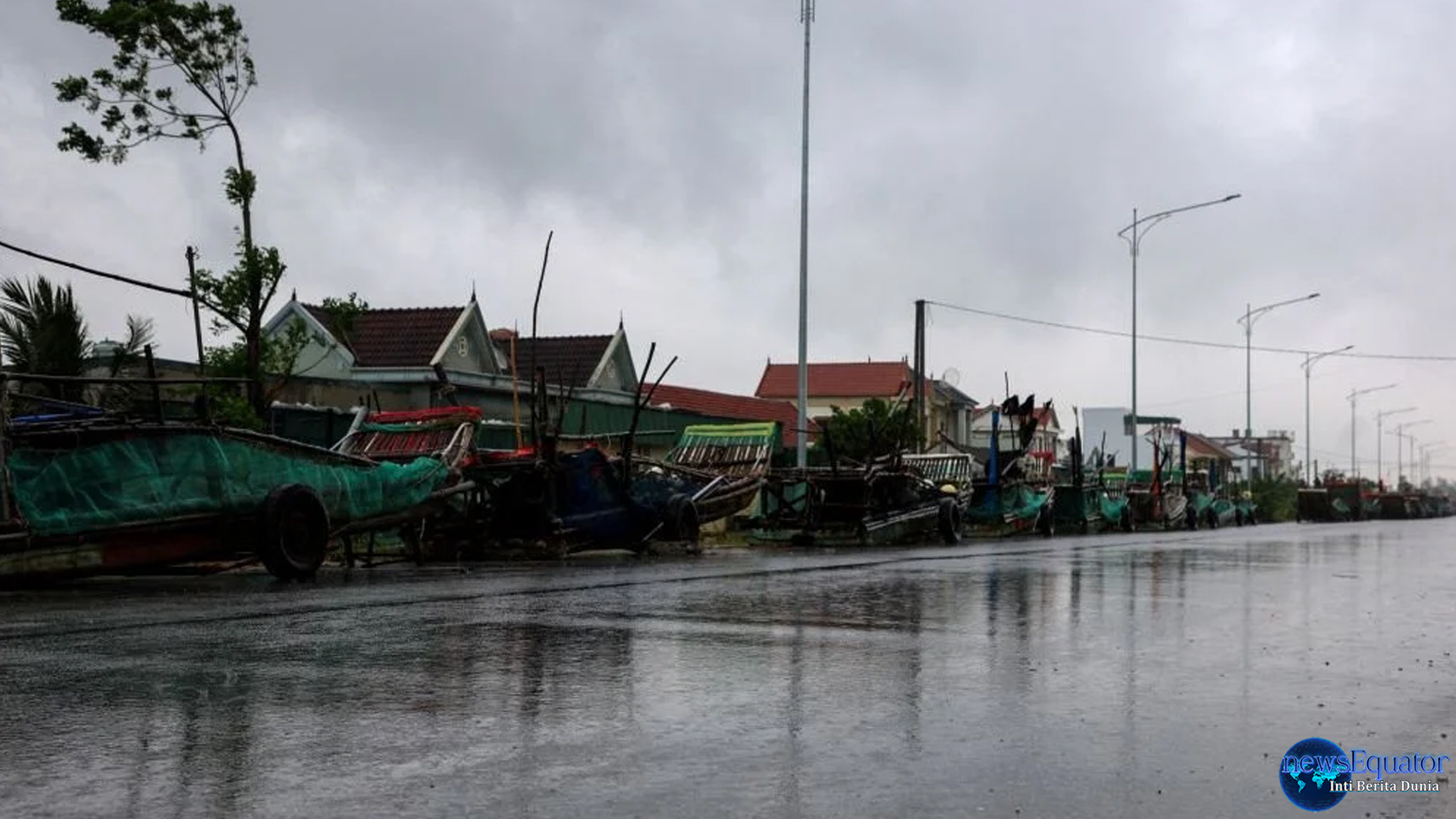 8 Tewas dan Puluhan Luka-luka, Badai Bualoi Hantam Vietnam