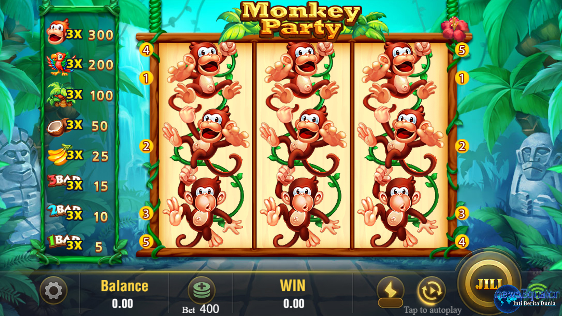 Rtp8000 pada Monkey Party Mempengaruhi Hasil Putaran