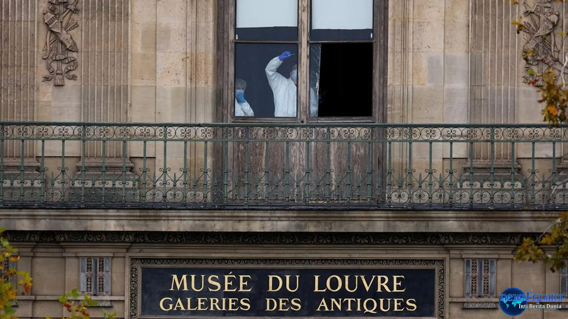 Polisi Sukses Tangkap 2 Pelaku Perampokan Museum Louvre