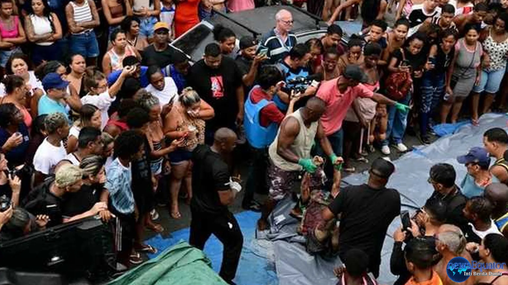 Brutal! 119 Orang Tewas dalam Razia Geng Narkoba di Brasil