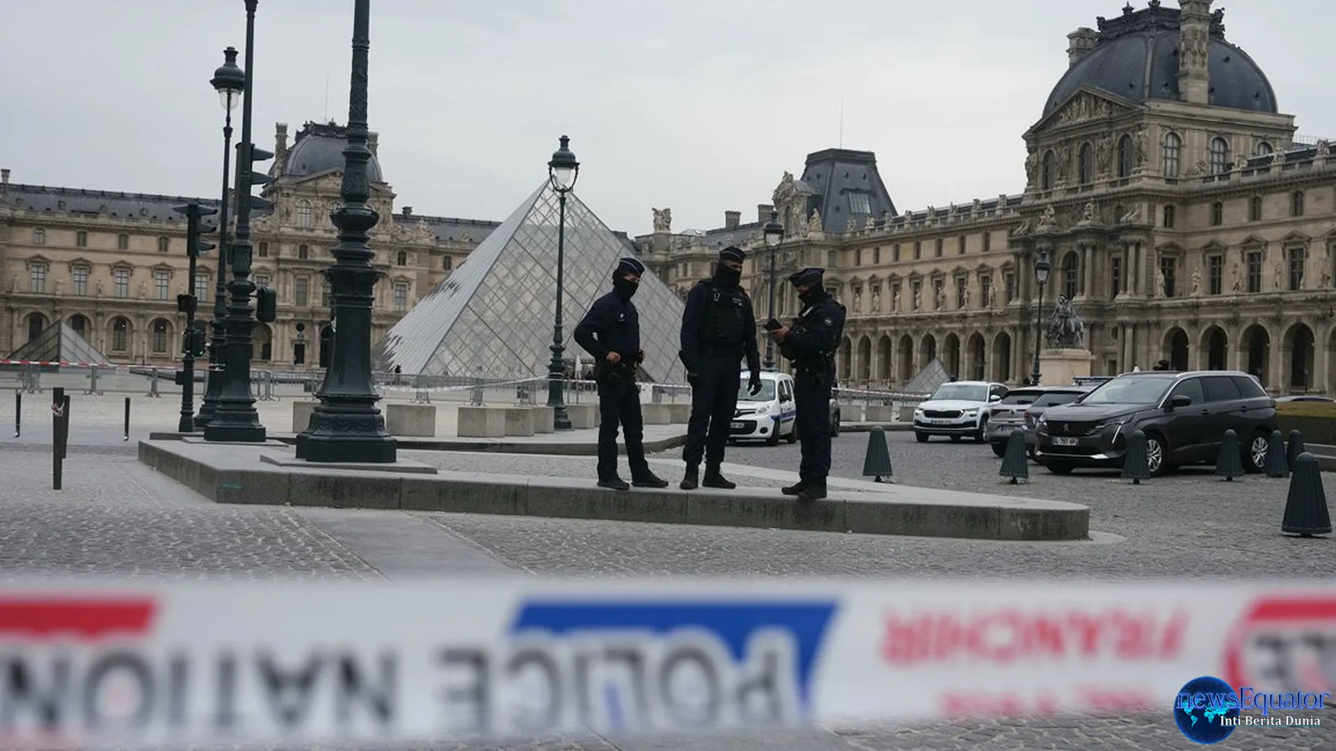 Polisi Sukses Tangkap 2 Pelaku Perampokan Museum Louvre