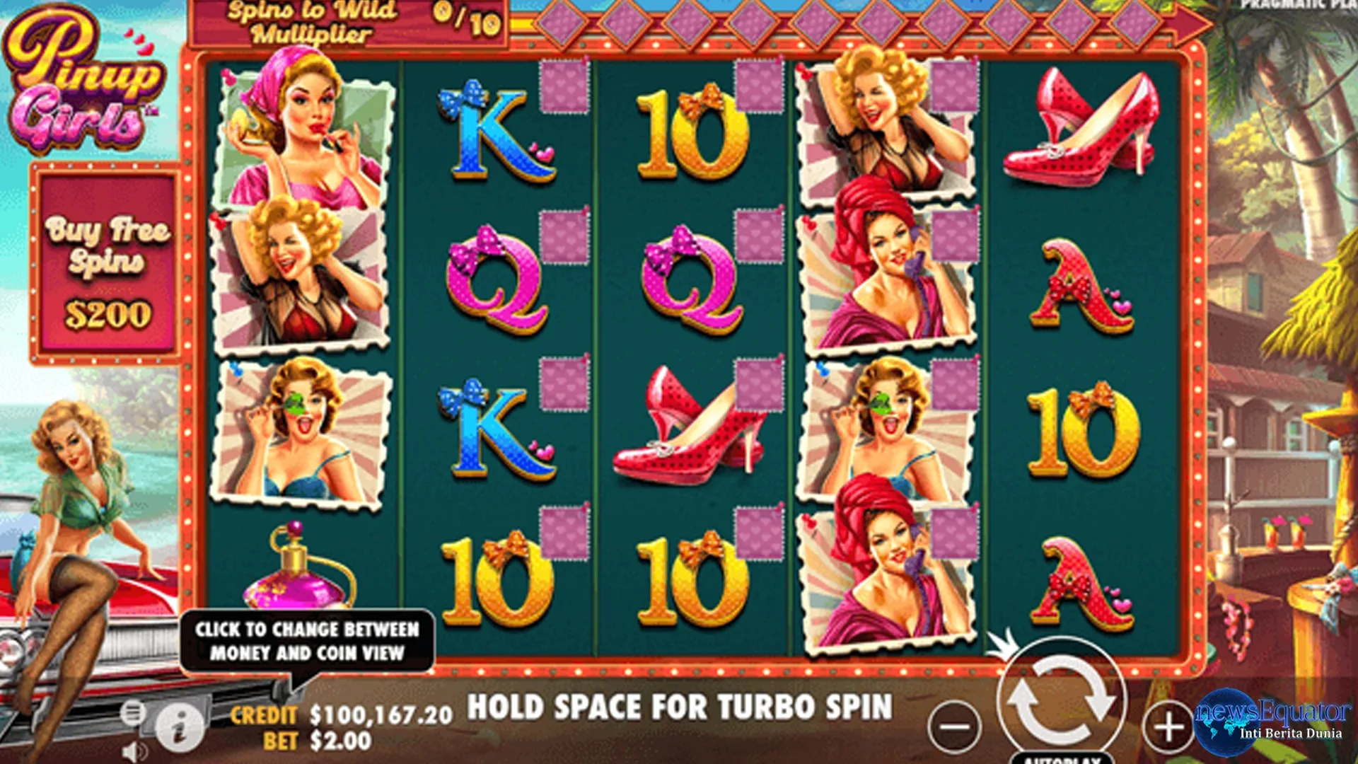 Bocoran RTP Live Slot Pinup Girls di Platform Ruby8000 Terbaru