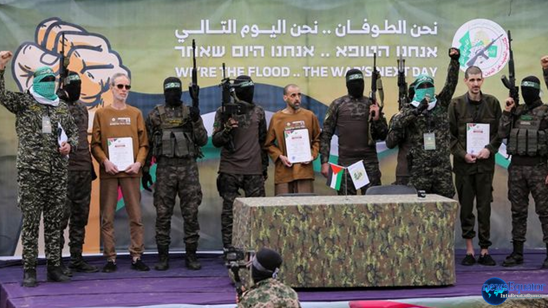Kabar Baik dari Gaza: 13 Sandera Terakhir Dilepas Hamas ke Israel