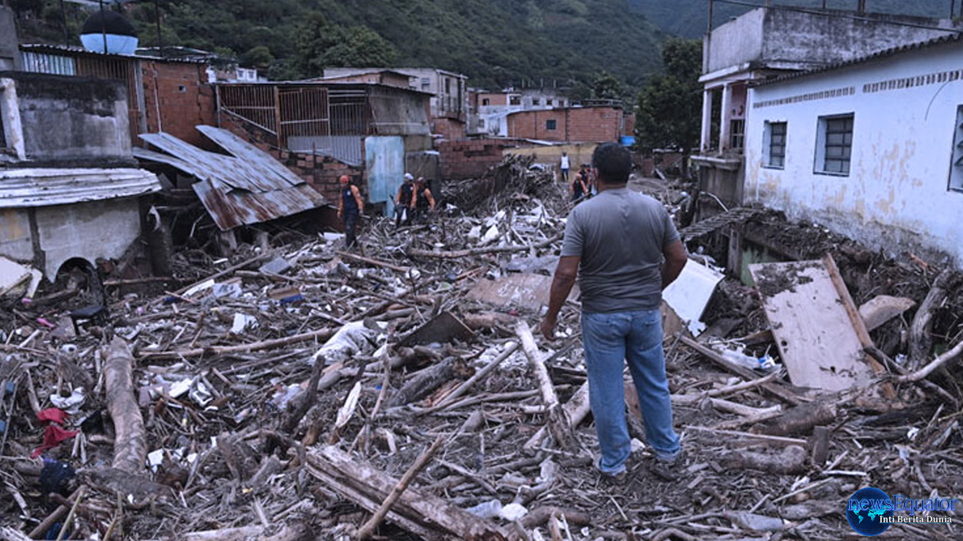 Banjir Bandang Memakan 14 Penambang di Venezuela, Evakuasi Gagal
