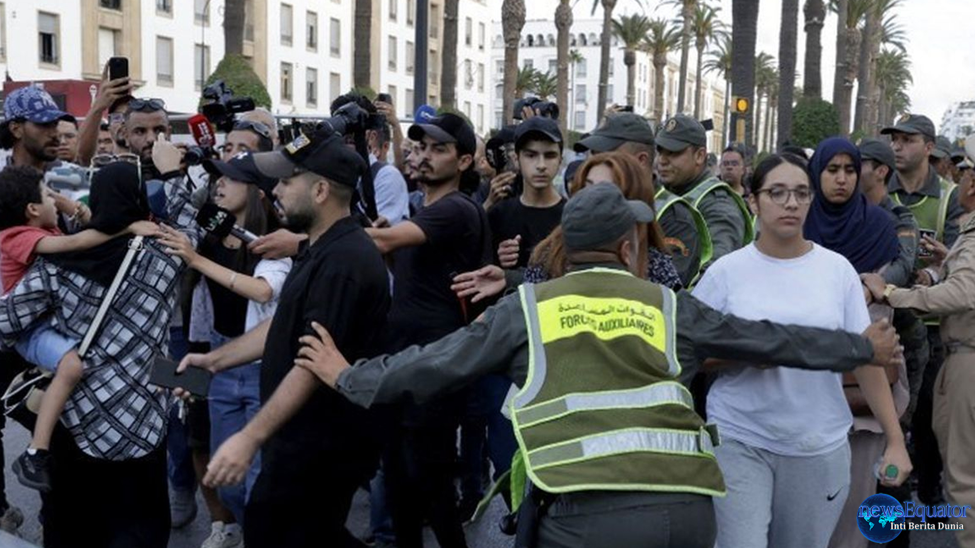 3 Orang Tewas, 7 Bangunan Rusak Saat Demo GenZ 212 Maroko
