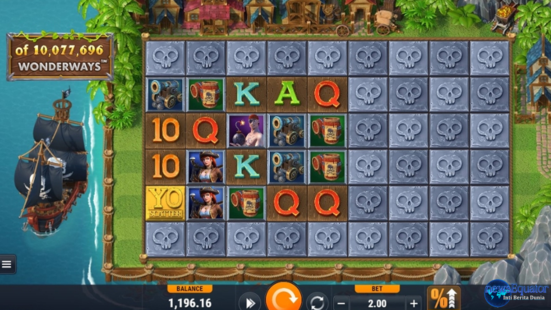 Menembus Batas Hadiah Fantastis Slot Boom Pirates di Ruby8000