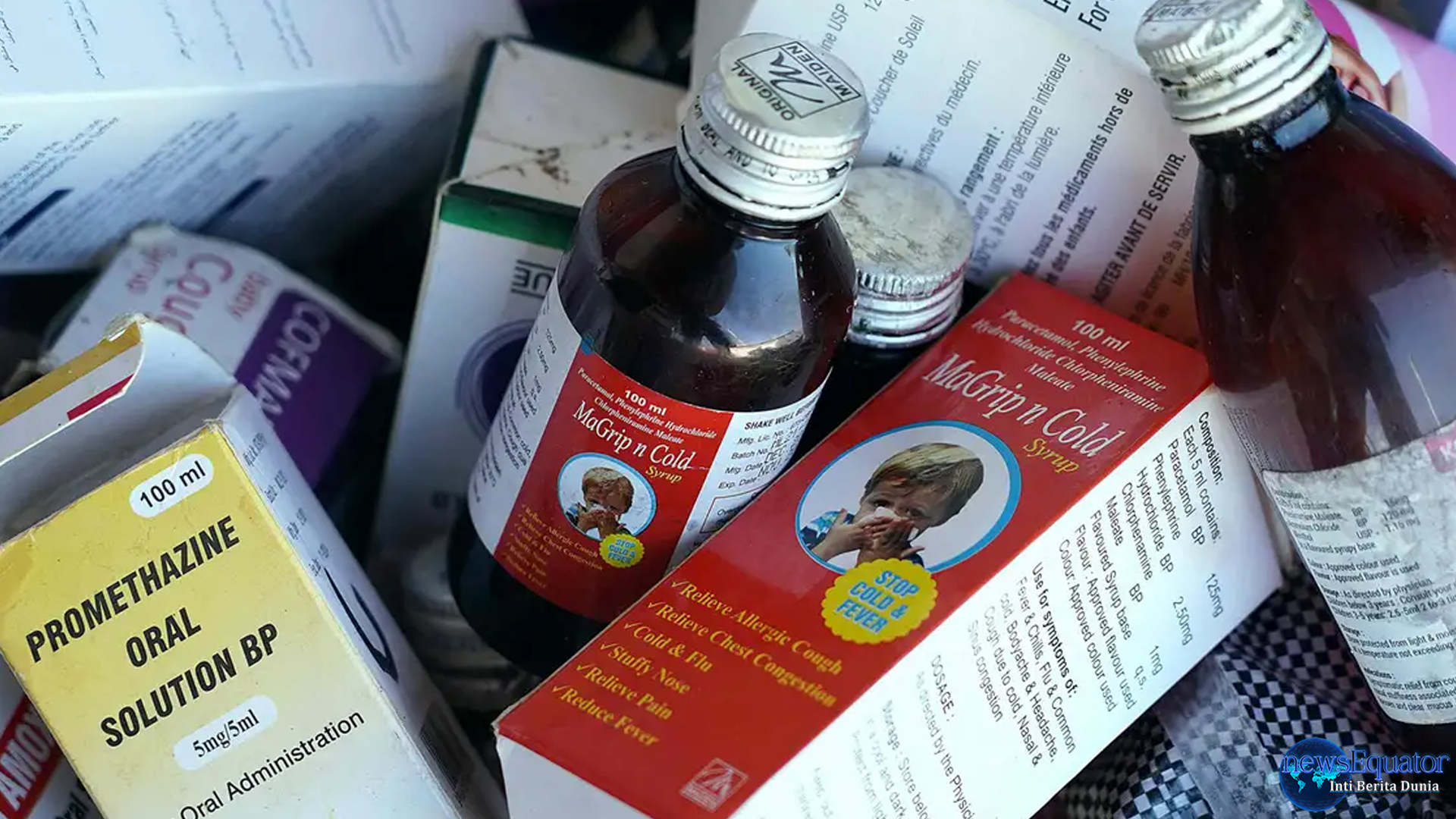 Keracunan Obat Batuk Tewaskan 14 Anak di India, Warga Heboh