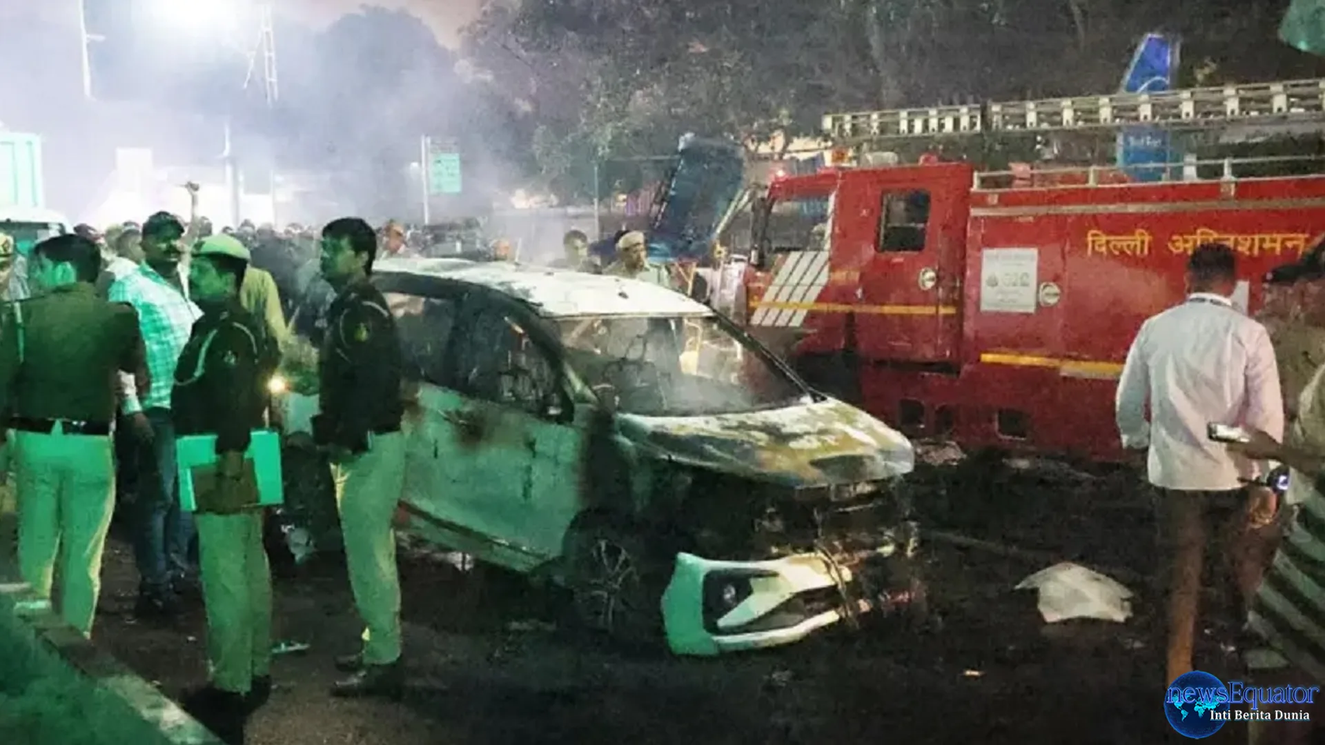 10 Orang Tewas dalam Dekatnya Mobil di New Delhi