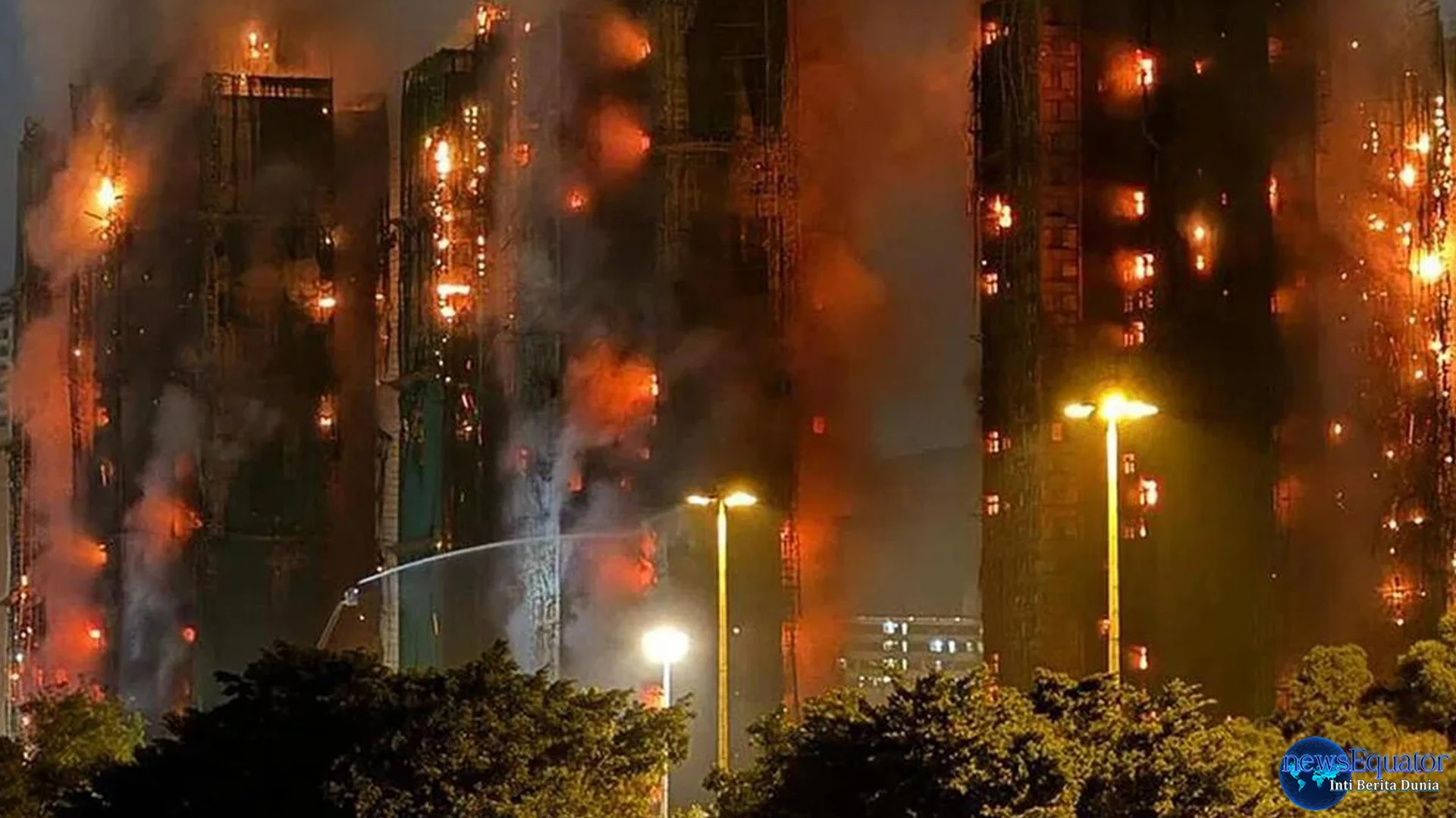 Hongkong Heboh Fakta 5 Menit Api Lahap Apartemen Tragis 13 Nyawa