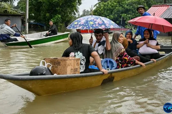 Banjir di Malaysia Bikin Heboh 18 Ribu Orang Dipaksa Mengungsi