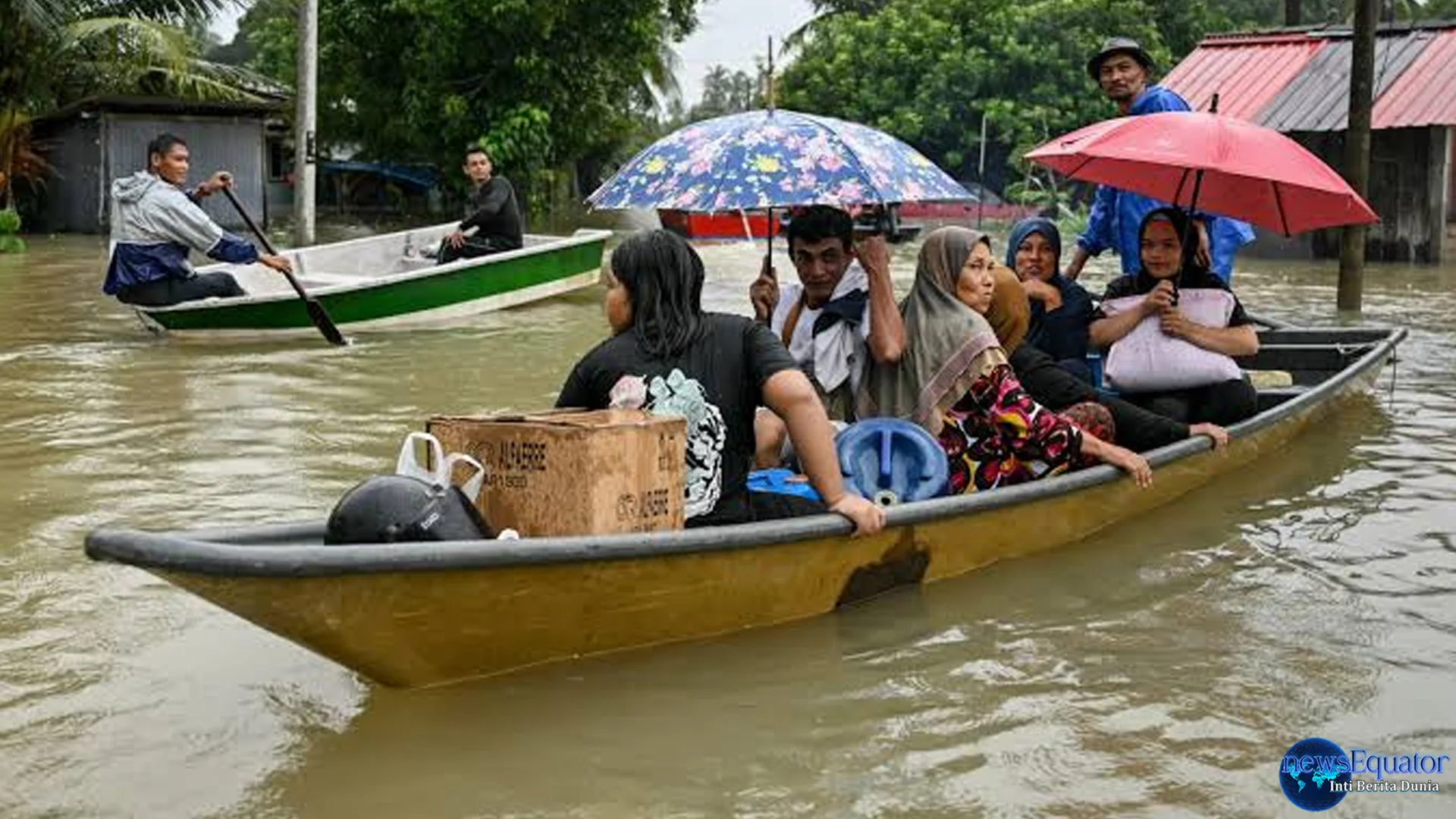 Banjir di Malaysia Bikin Heboh 18 Ribu Orang Dipaksa Mengungsi