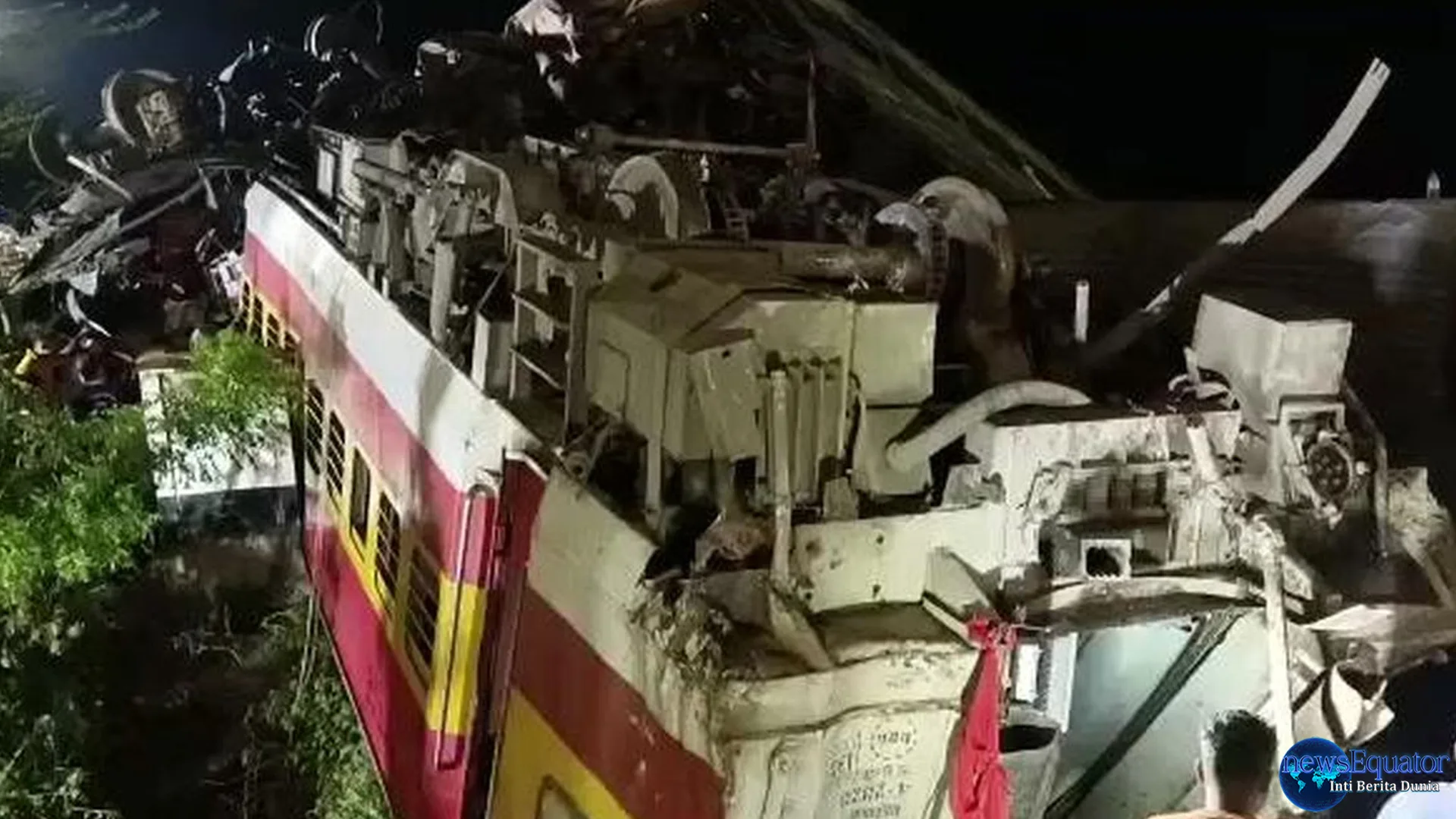 Tabrakan Mematikan di India: Dua Kereta Bertabrakan, 4 Tewas