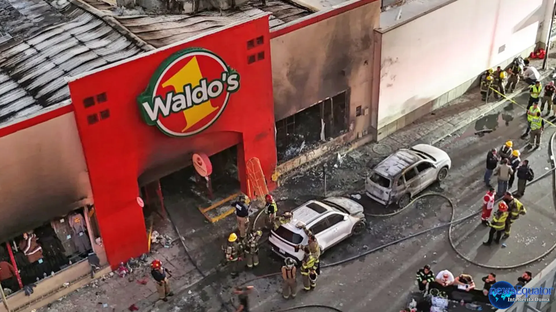 Supermarket di Meksiko Meledak, 23 Korban Jiwa Berjatuhan