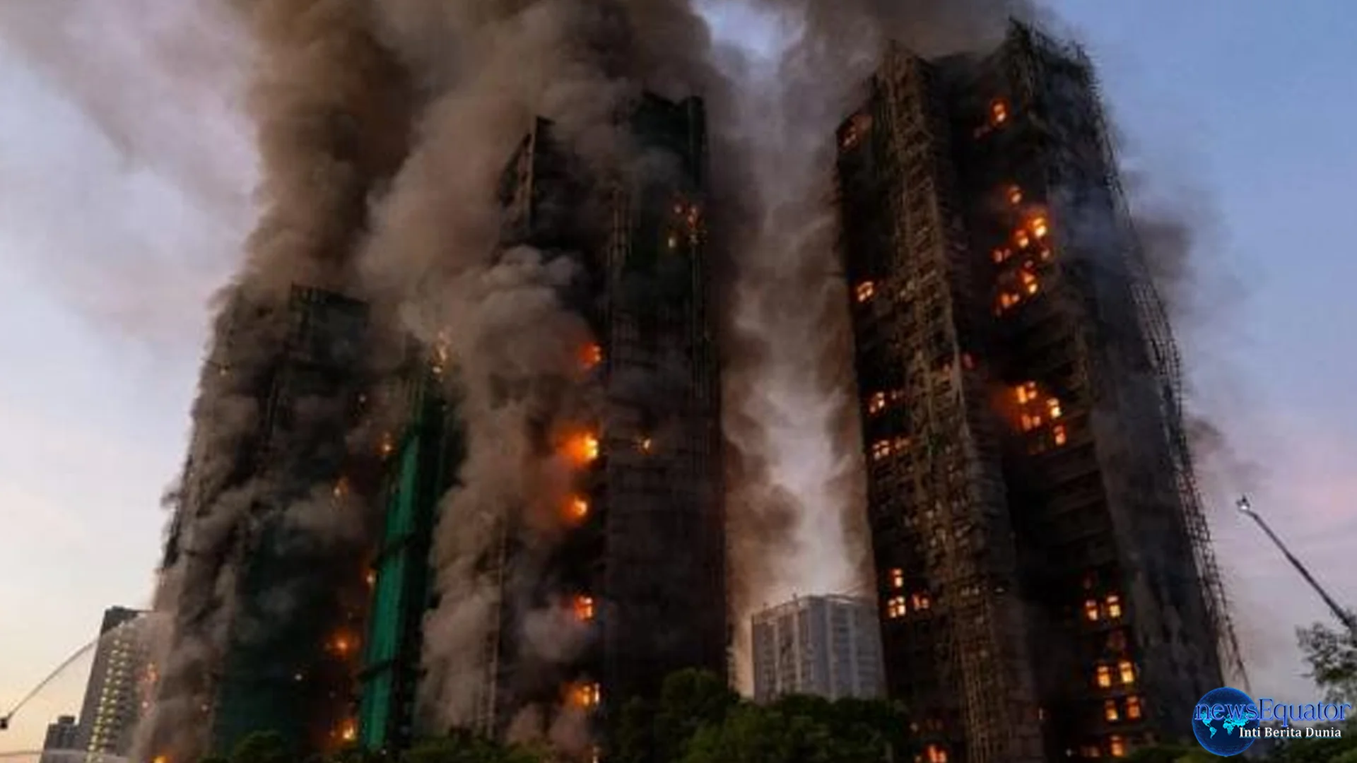 Hongkong Heboh Fakta 5 Menit Api Lahap Apartemen Tragis 13 Nyawa