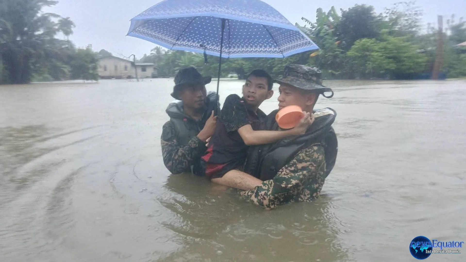 Banjir di Malaysia Bikin Heboh 18 Ribu Orang Dipaksa Mengungsi
