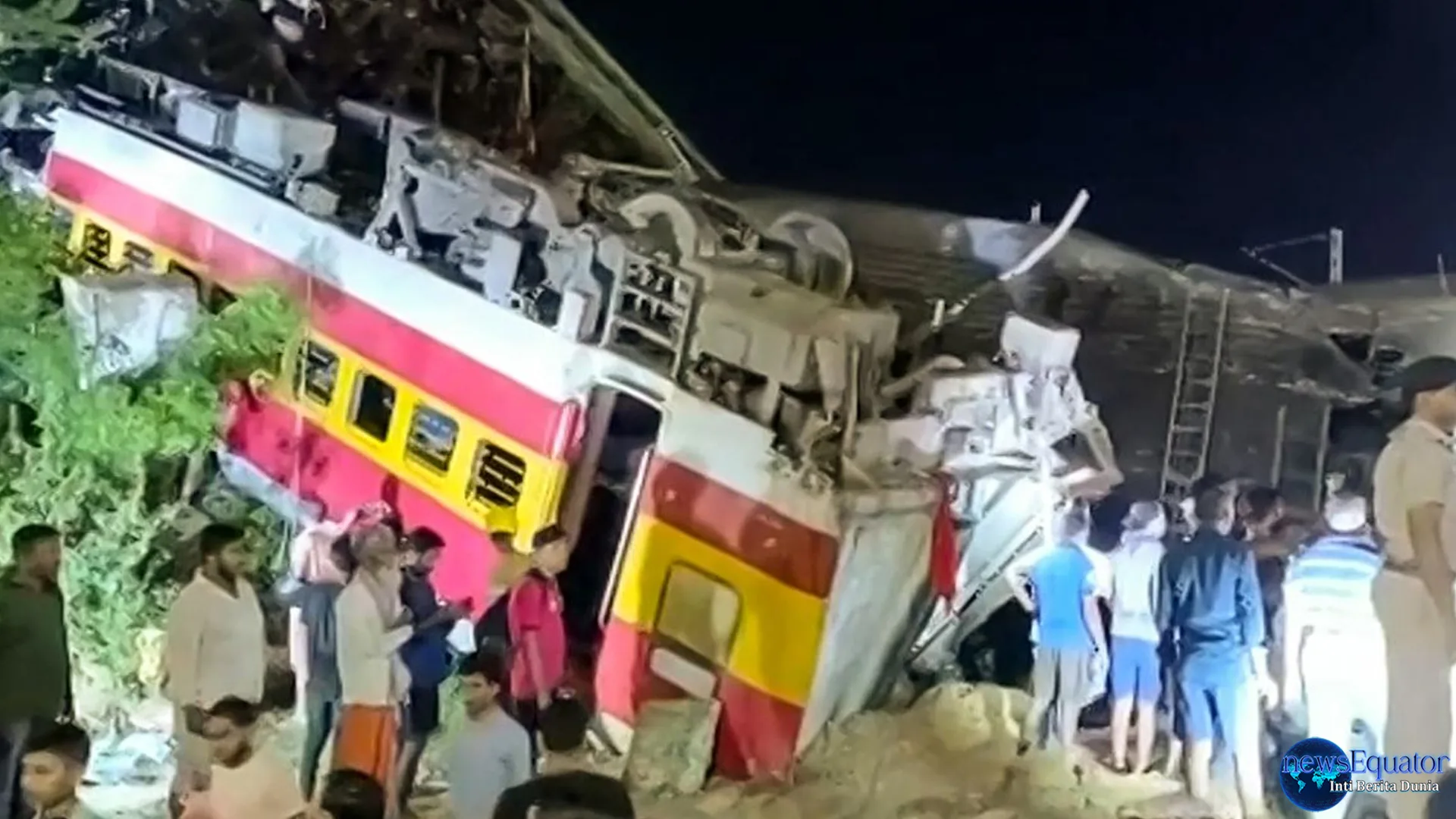 Tabrakan Mematikan di India: Dua Kereta Bertabrakan, 4 Tewas