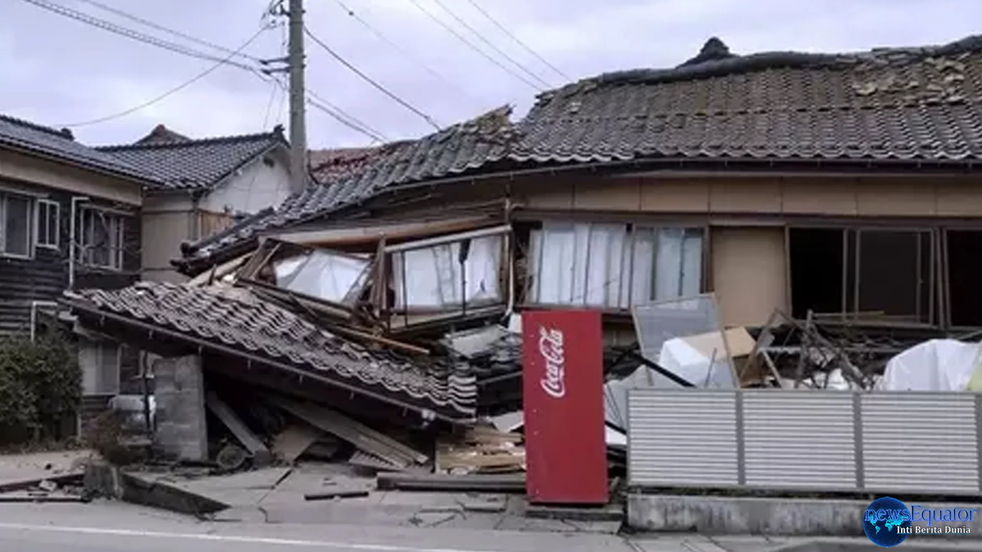 Dampak Gempa M 7.5 di Utara Jepang: 6 Orang Luka dan Listrik Mati