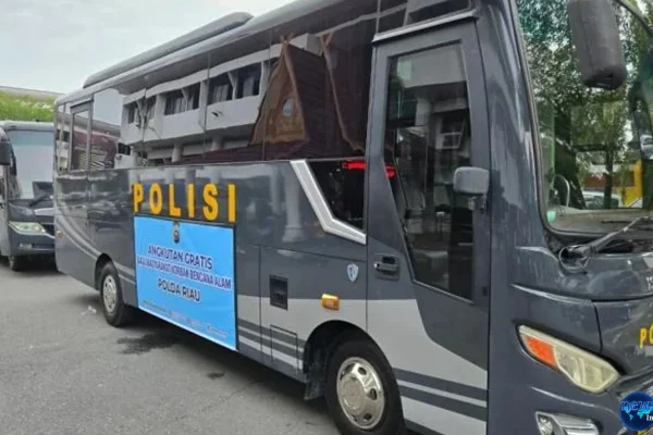 Aksi Nyata 2025: Polda Riau Prioritaskan Bus Gratis untuk Warga Sumbar
