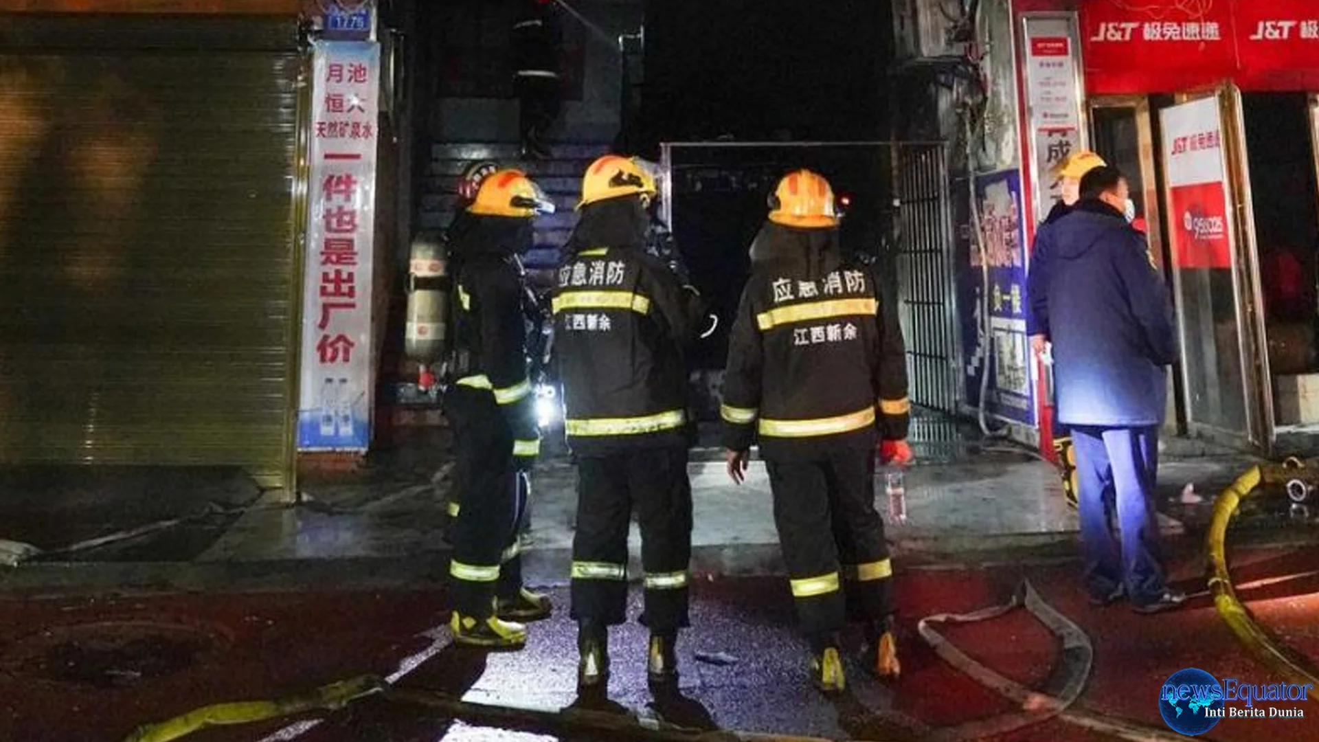 China Geger Kebakaran Hunian, Korban Jiwa Capai 12 Orang