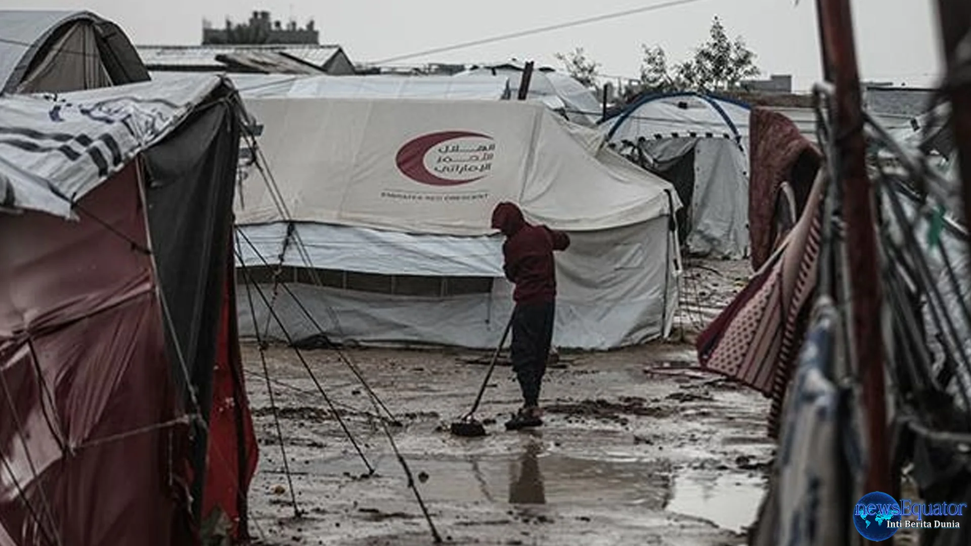 Badai Ekstrem Picu 7 Korban Jiwa Dan Rusaknya Infrastruktur Di Gaza