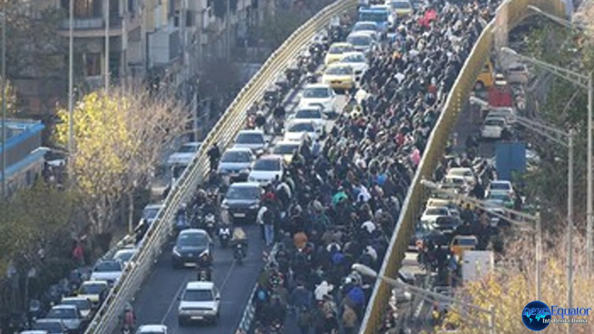 Tragedi Demo Iran Ricuh Hingga Menyebabkan 2 Orang Dilaporkan Tewas