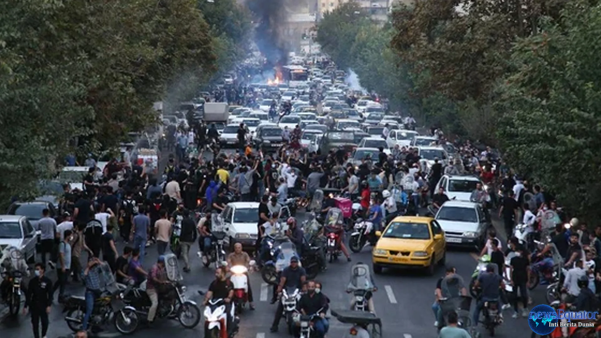 Tragedi Demo Iran Ricuh Hingga Menyebabkan 2 Orang Dilaporkan Tewas