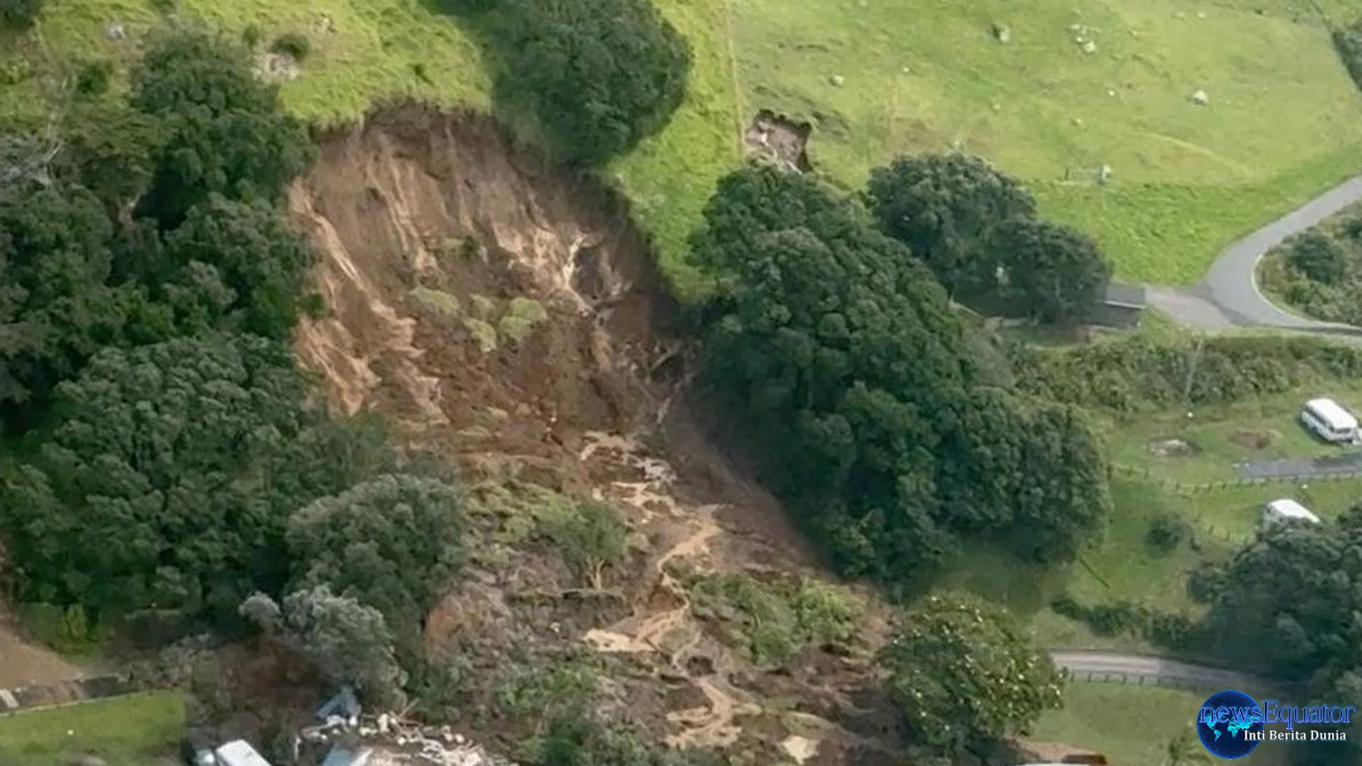 New Zealand dan Bukti Penting Tanah Longsor Akibat 6 Orang Hilang