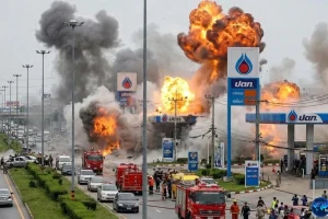 Bom Meledak Beruntun Guncang 11 Pom Bensin Thailand 40 Menit