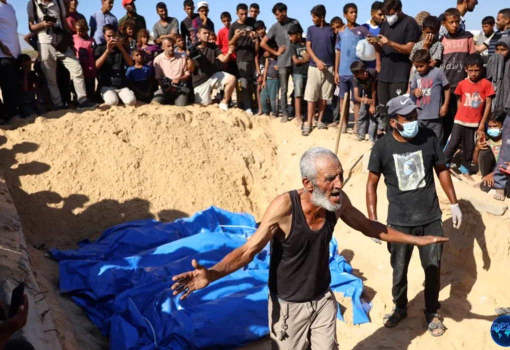 Pemakaman 53 Jenazah Warga Palestina yang Terbebas dari Israel