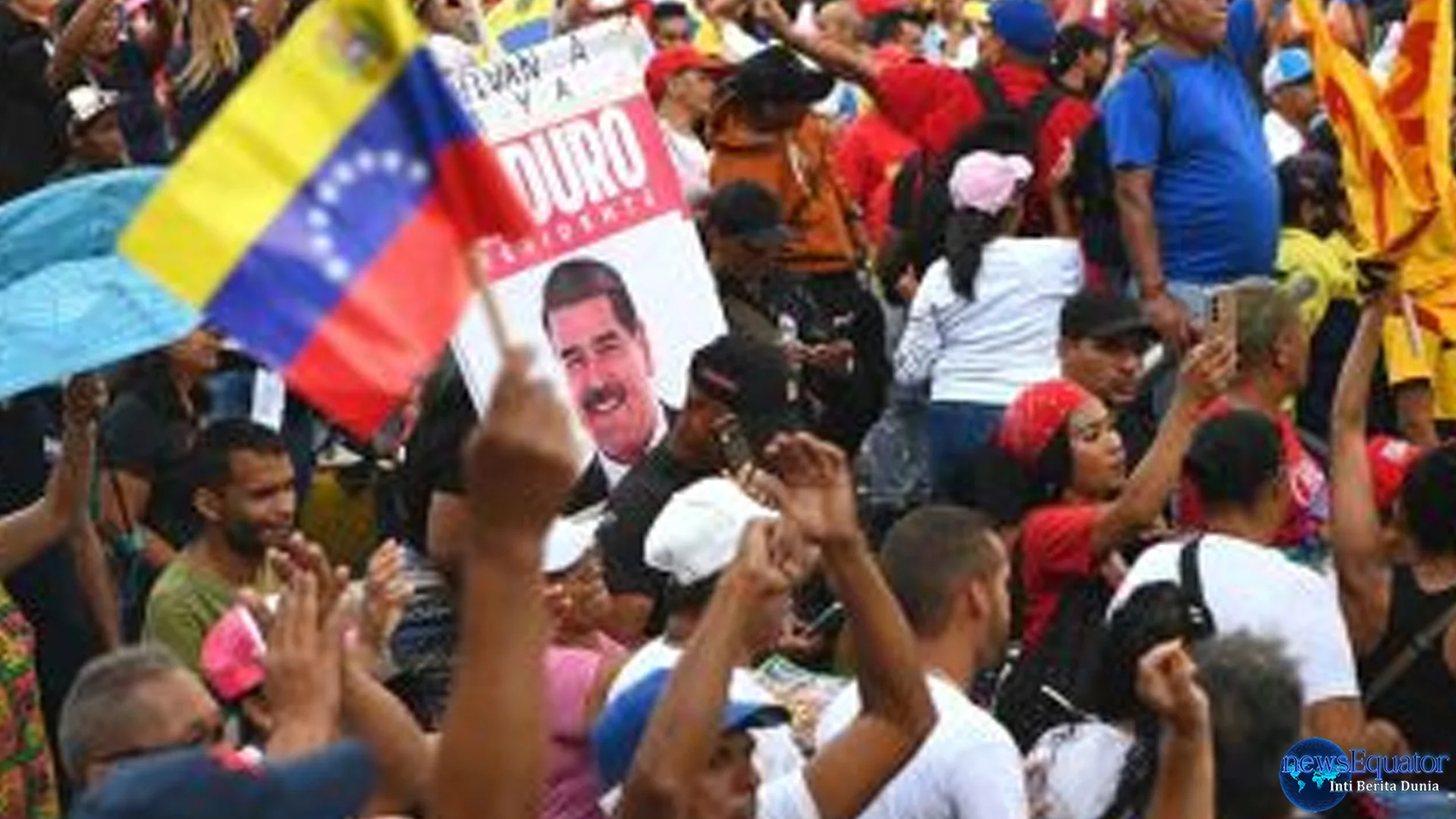 Warga Venezuela 2 Gelar Aksi Besar Desak Trump Bebaskan Maduro dan Istri