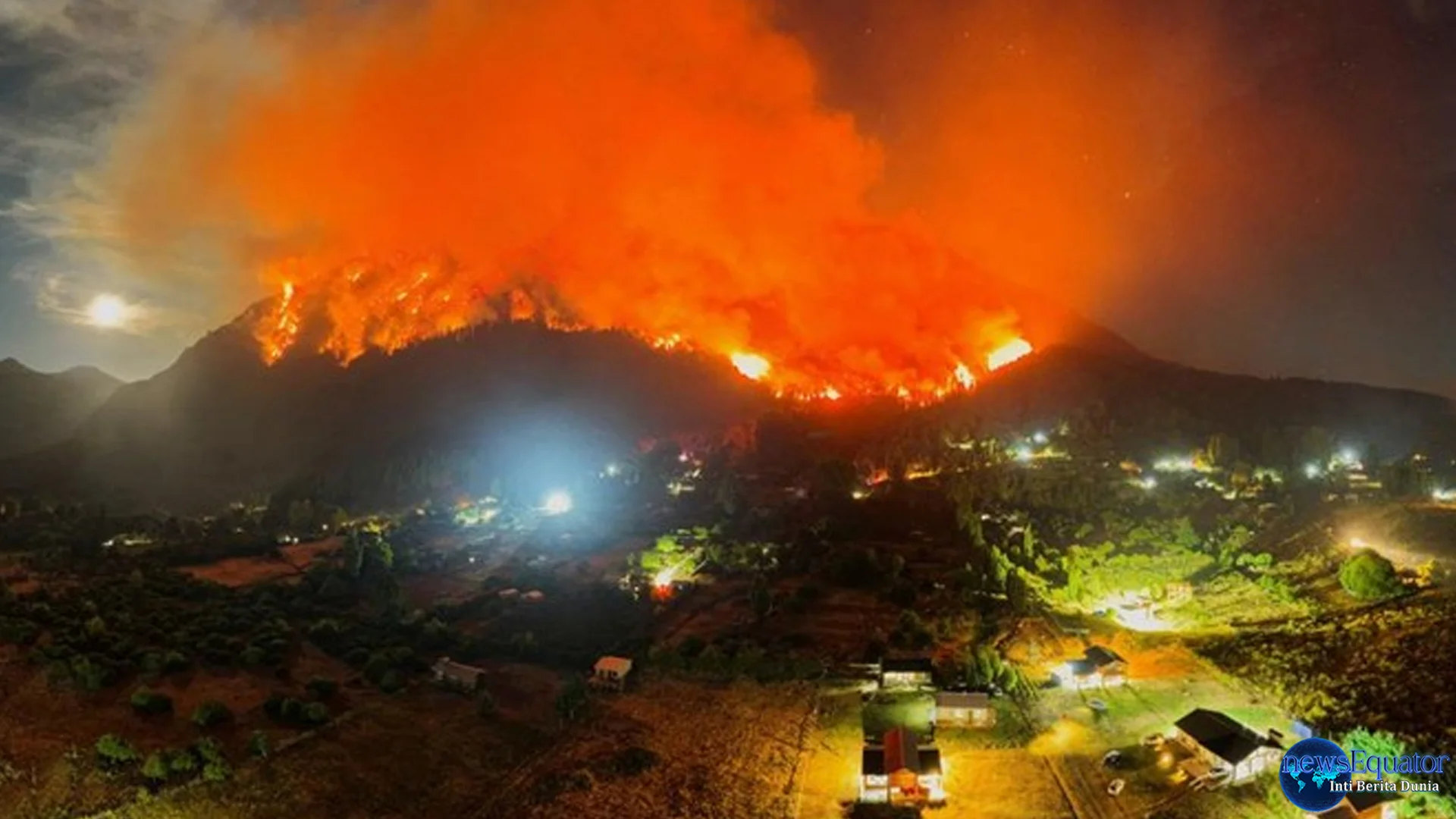 Saksi Dan Petugas Terlibat Dalam Kebakaran Hutan Hangus 145 Ribu Hektare