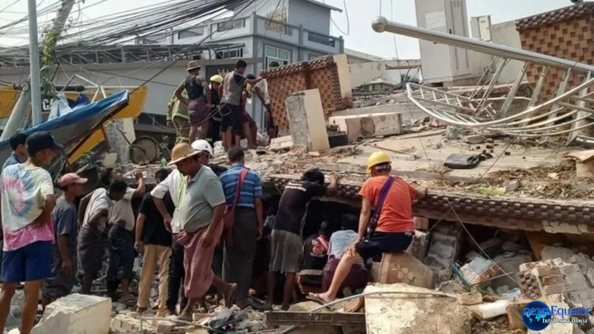 Junta Myanmar Serang Pasar Desa Dengan Dampak 18 Korban Jiwa