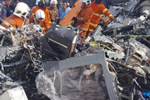 2 Korban Tewas Akibat Helikopter Militer Korsel Jatuh Baru-baru Ini