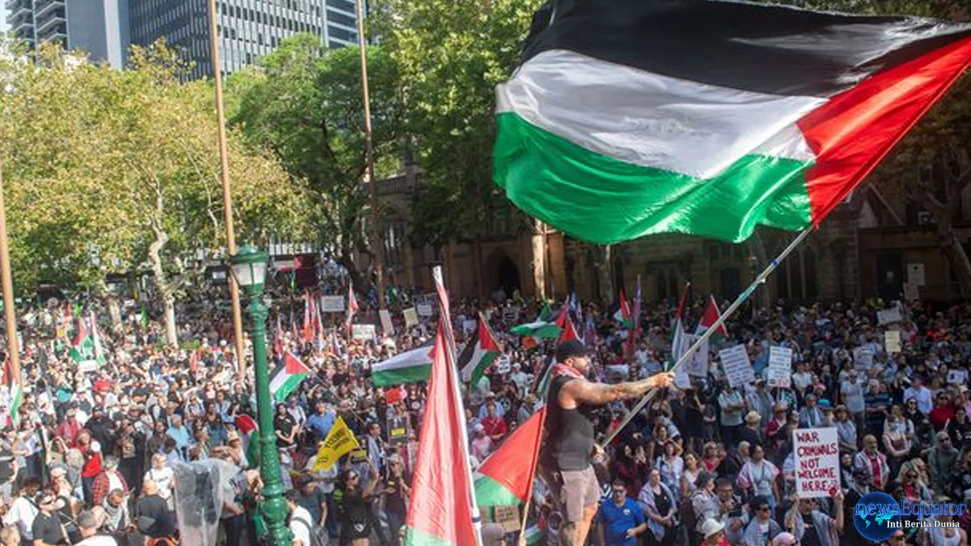 Warga Sydney Gelar Demo 6 Hari Menentang Kehadiran Presiden Israel
